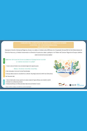 I Edición del Concurso de Ensayos Jurídicos sobre Control de Convencionalidad