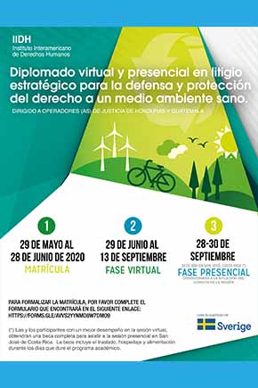 Diplomado virtual y presencial en litigio estratégico para la defensa y protección