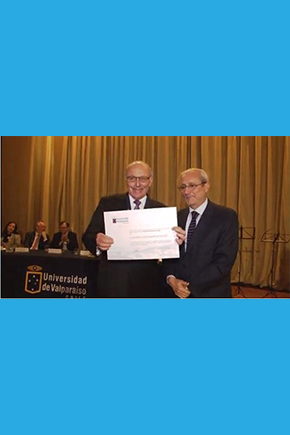 El Presidente del IIDH recibió el doctorado honoris causa de la Universidad de Valparaíso