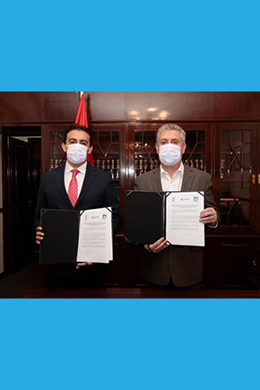 Firma de memorando de entendimiento entre UNIORE y el Tribunal Superior de Justicia Electoral de Paraguay