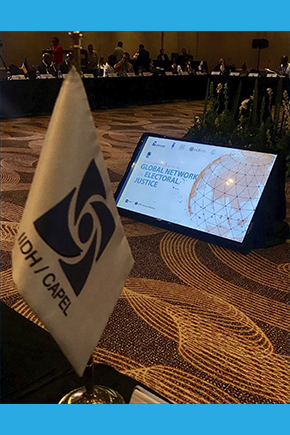 IIDH/CAPEL, presente en la Asamblea de la Red Mundial de Justicia Electoral