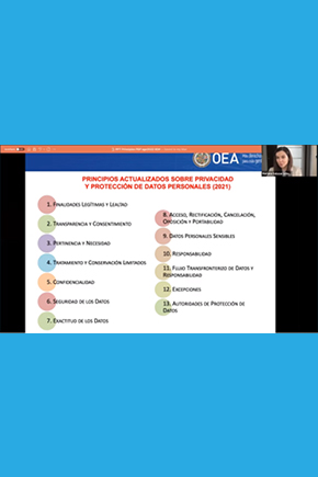 II Diplomado Interamericano “El Derecho Humano a la Privacidad y a la Protección de Datos Personales”