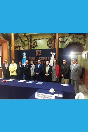 Misión de seguimiento y avanzada de la UNIORE y Protocolo de Tikal visita Guatemala