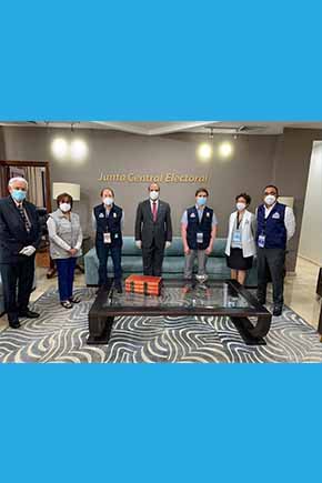 Misión de UNIORE observó las Elecciones Extraordinarias Generales de República Dominicana