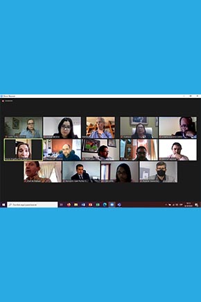 Misión de Avanzada Virtual UNIORE que acompaña las elecciones bolivianas abordó aspectos informáticos