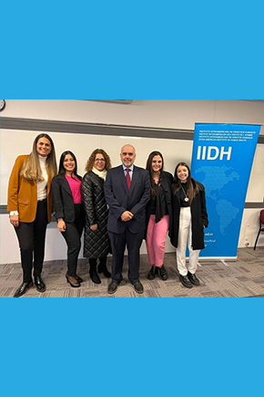 Pasantes de la Oficina Regional para América del Sur reciben certificados