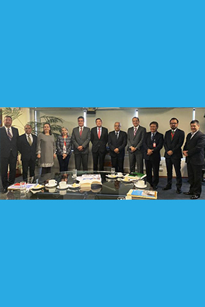 Primera misión de avanzada de UNIORE visita Perú