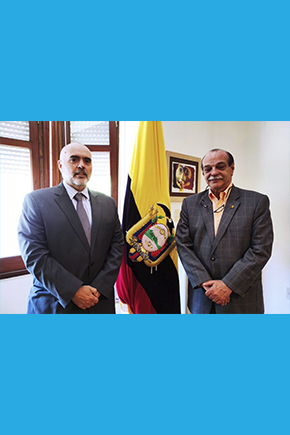 Representante del IIDH en América del Sur visitó la Embajada de Ecuador en Uruguay