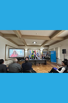 La Oficina del IIDH para América del Sur y la Embajada de Colombia en Uruguay llevaron a cabo el encuentro denominado “El Caso Unión Patriótica”