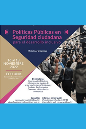 V Seminario Interdisciplinario en Derechos Humanos y Desarrollo en el MERCOSUR