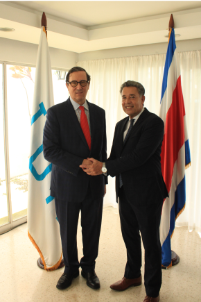 Se lleva a cabo la ceremonia de traspaso de la Presidencia del  IIDH