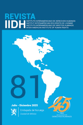 Revista IIDH Edición, 81